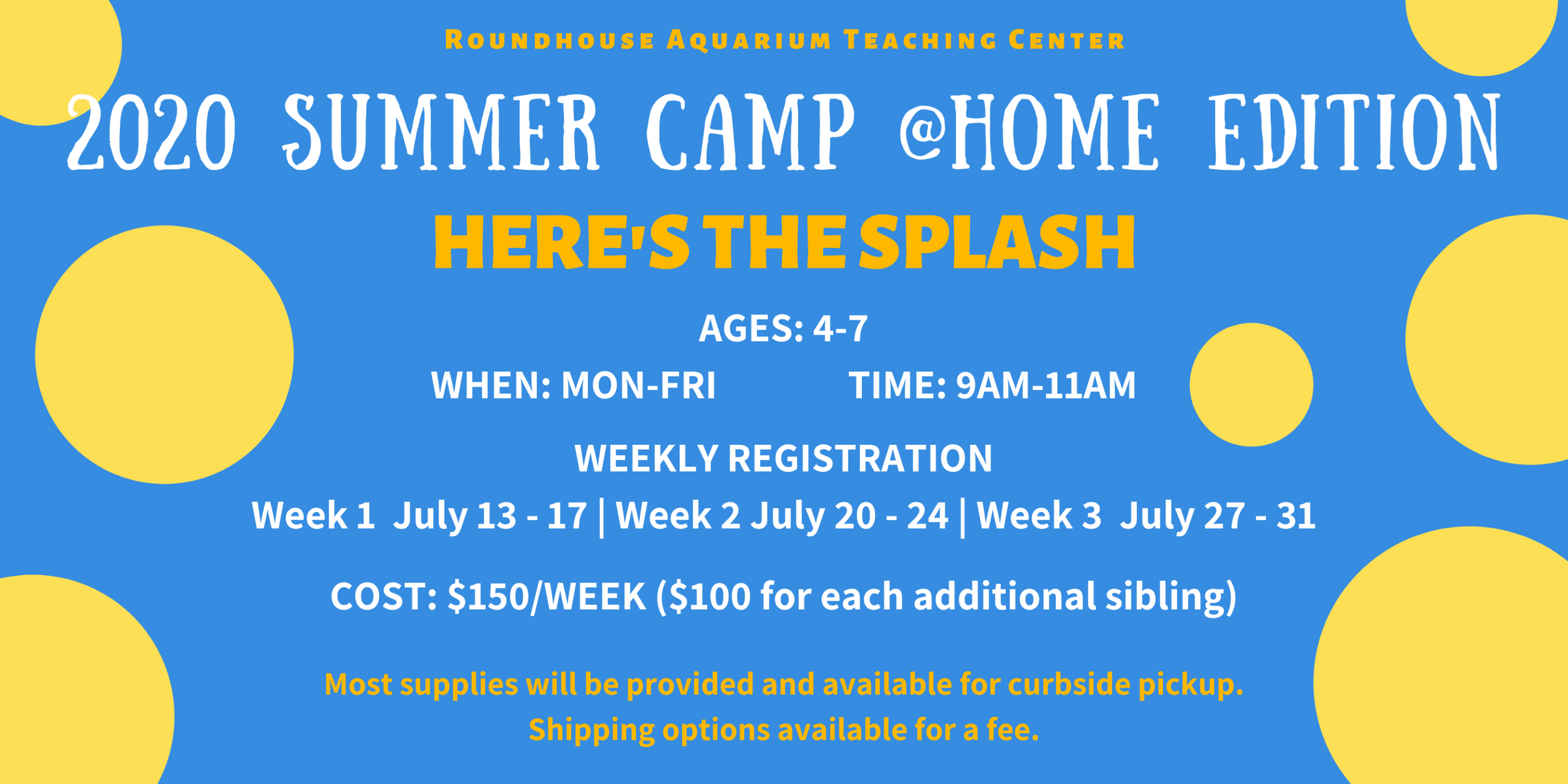 LARGER SIZE _ Summer Camp Banner