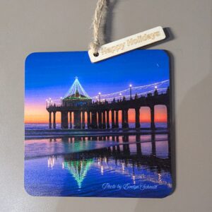 4x4 wooden pier ornament